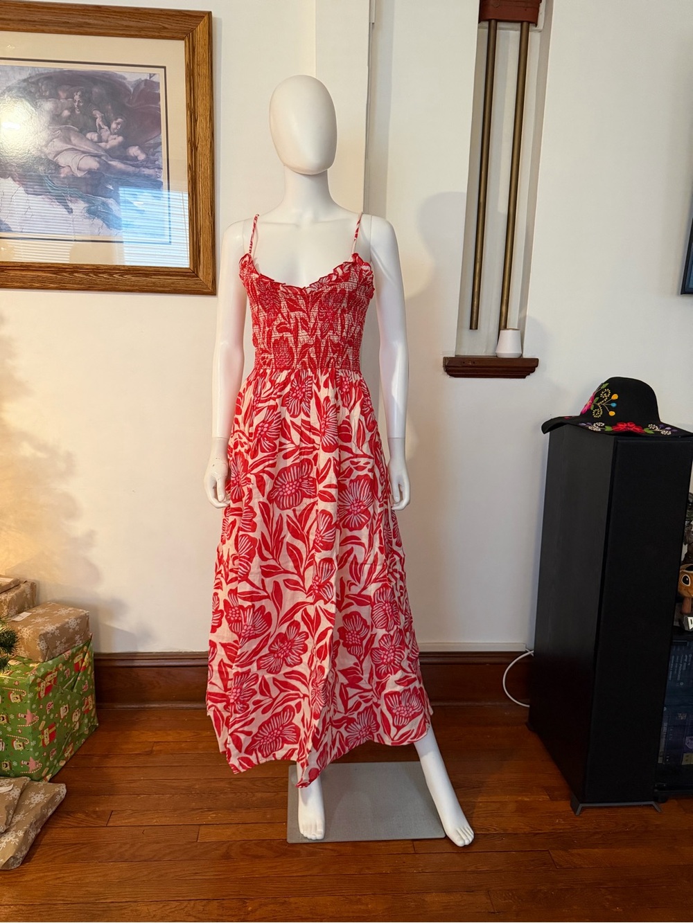 NWT free people sweet nothings midi dress M
